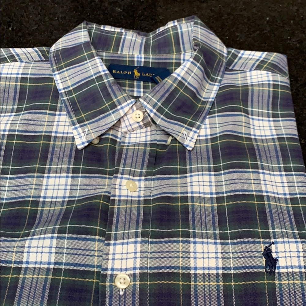 Men’s Ralph Lauren long sleeve shirt Sz XXL